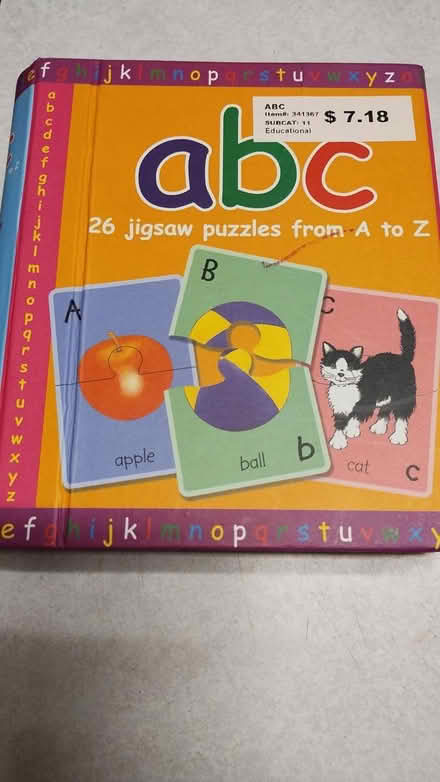 Photo of free ABC jigsaw puzzles (Allen) #1
