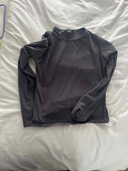 Photo of free Long sleeve charcoal top (Tyburn B24) #1