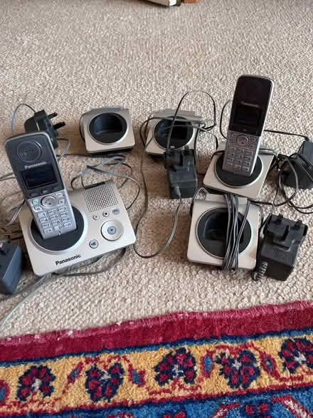 Photo of free Panasonic cordless landline telephone with 5 extensions (St Andrew's BS6) #1