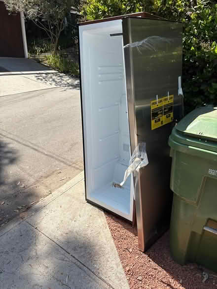 Photo of free Fridge, bottom half still works (Silver Lake Blvd.) #1
