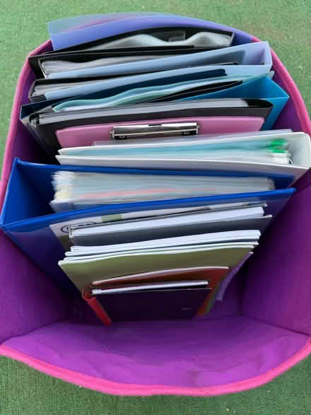Photo of free Folders, clear pouches (LU2) #1