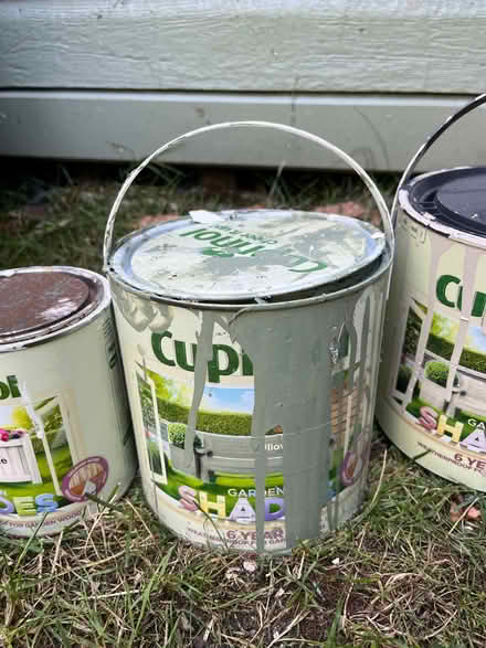 Photo of free 2x tins of garden furniture paint (New Marston OX3) #4