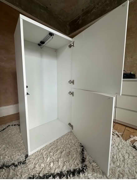 Photo of free 2 x double IKEA BESTA FRAME UNIT 128CM HIGH X 60 WIDE X 40 (East Sheen SW14) #2