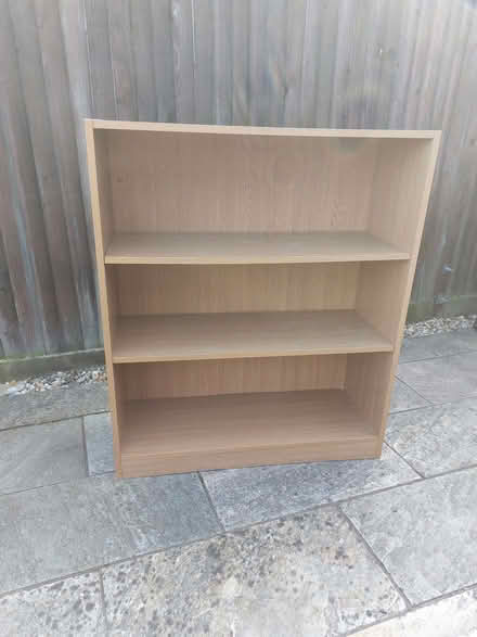 Photo of free Oak effect bookcase (Bletchingley RH1) #2