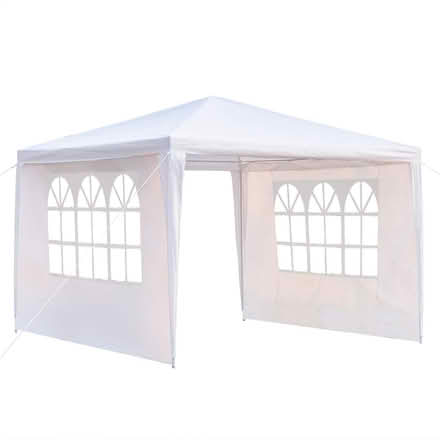 Photo of free 10 x10 plastic party tent (alief south west) #1