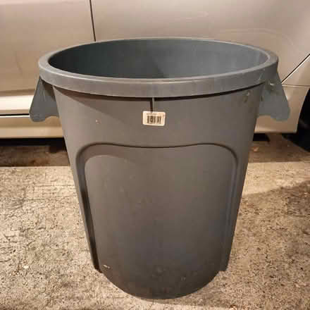 Photo of free Heavy Plastic Trash Can (Ridgefield Park) #1