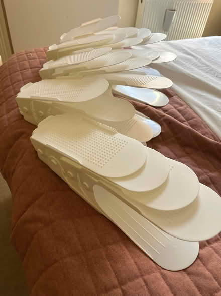 Photo of free 20x plastic shoe stackers (New Marston OX3) #1