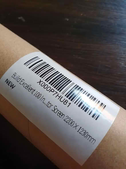 Photo of free Portable projector screen (Aldershot GU12) #2