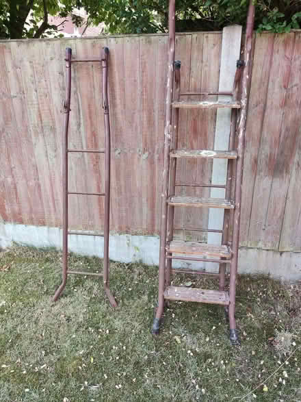Photo of free Old ladder + extension (Winton BH9) #2