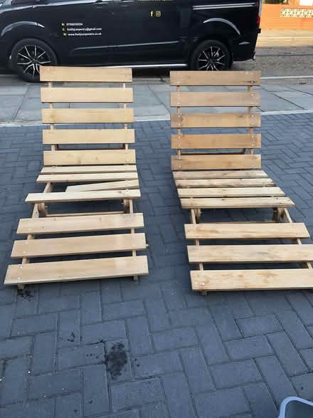 Photo of free Wooden sun beds (Northolt) #1