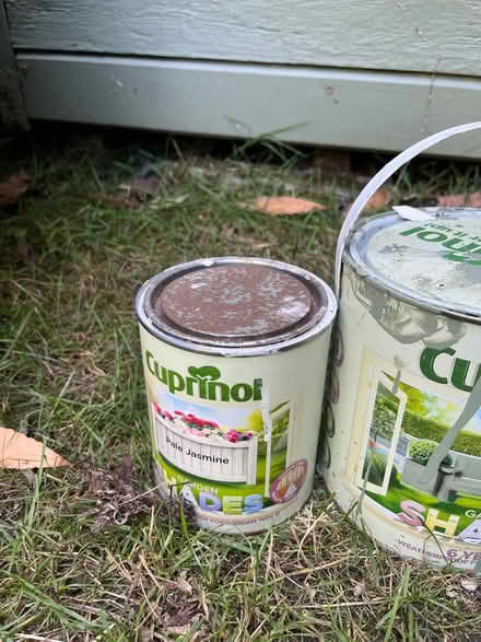 Photo of free 2x tins of garden furniture paint (New Marston OX3) #2