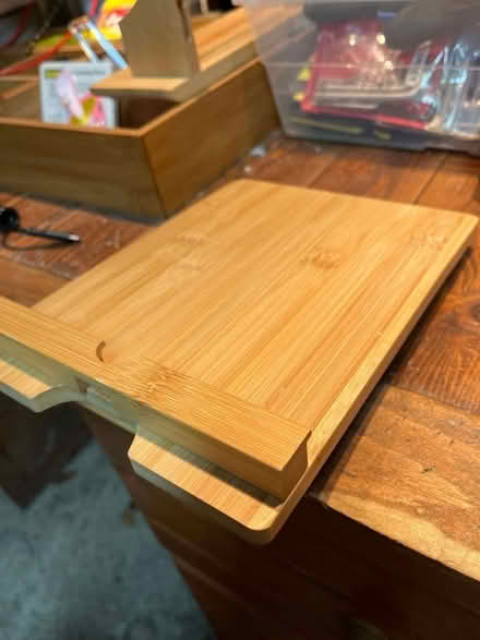 Photo of free Adjustable tablet holder- bamboo (Near Marshall Road School) #2