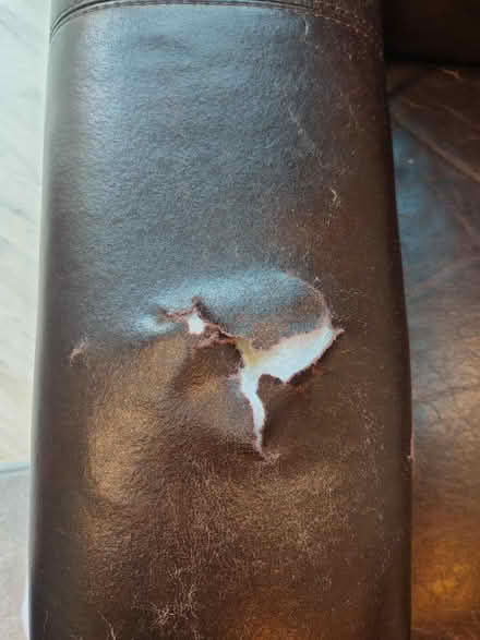 Photo of free Armchair and pouffe (Angmering BN16) #3