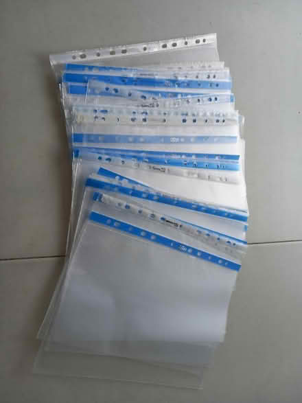 Photo of free YET MORE A4 transparent pockets (Chorleywood WD3 5) #1
