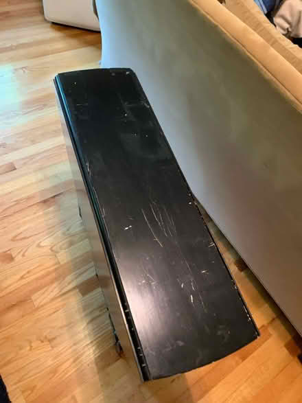 Photo of free Black gate-leg table (Lexington) #4