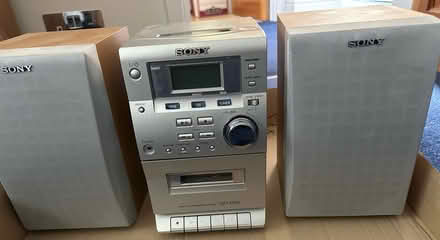 Photo of free Sony Micro -CD/Cassette Player & speakers (Chigwell IG7) #1