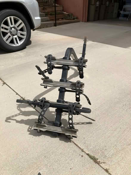 Photo of free Yakima 4-bike hitch rack (north Laramie, W Hill area) #1