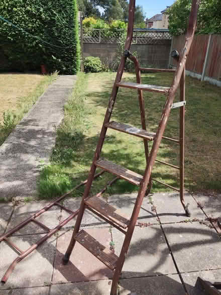 Photo of free Old ladder + extension (Winton BH9) #1