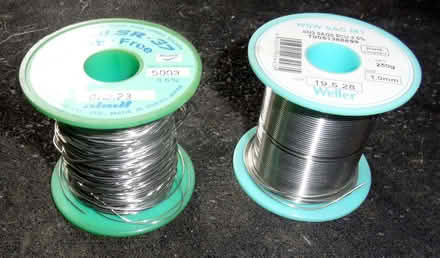 Photo of free Lead-free solder (Dawley TF4) #1