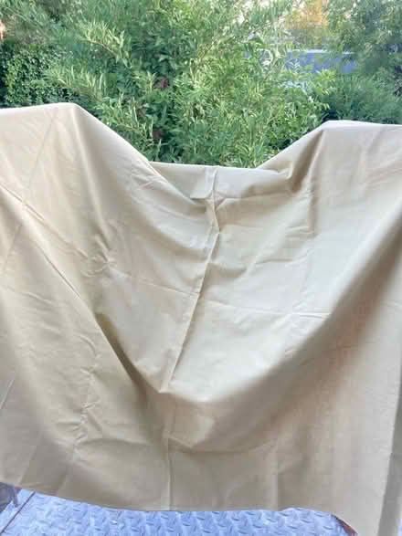 Photo of free Tan cotton/linen fabric (Agar Grove NW1) #1