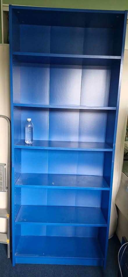 Photo of free Tall ikea blue Billy bookcase (G715EZ) #1