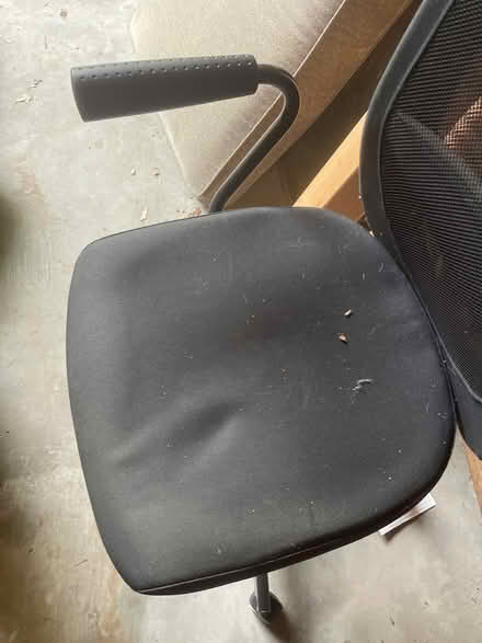 Photo of free black office chair mesh back (maple leaf lake city way) #3