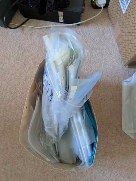 Photo of free Plastic hole punched wallets (Portishead (BS20)) #1