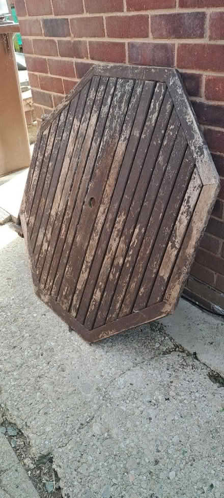 Photo of free Garden Table (Churchdown) #1