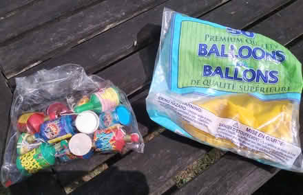 Photo of free Party poppers and balloons (Emsworth PO10) #1
