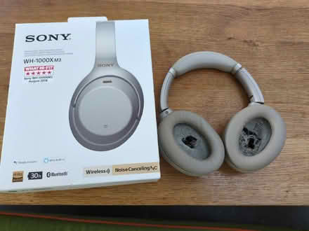 Photo of free Damaged but working Sony headphones (Larkhall) #1