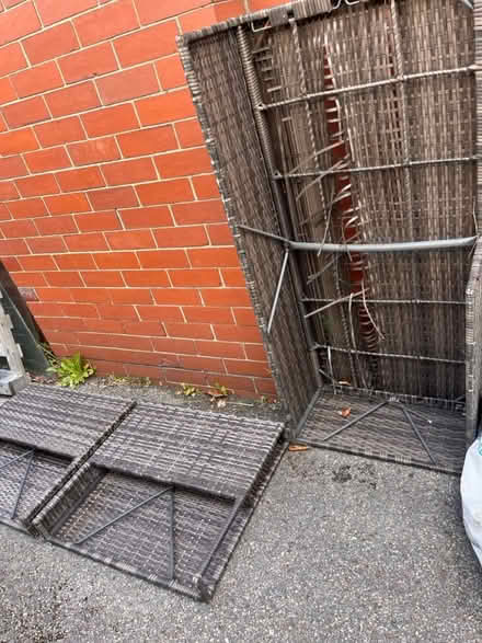 Photo of free Rattan armchair broken (Pen-y-Lan CF23) #1