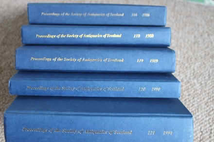 Photo of free 5 volumes of the Proceedings of the Society of Antiquaries (Earlsdon CV5) #3