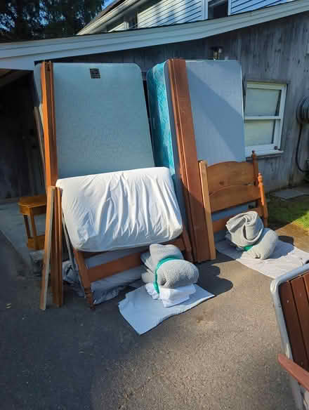 Photo of free Two twin beds (Greenfield near high school) #1
