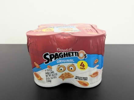 Photo of free Spaghettios 4 can pack (11415) #1