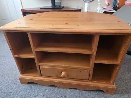 Photo of free Pine tv unit (Orrell Mount L30) #1