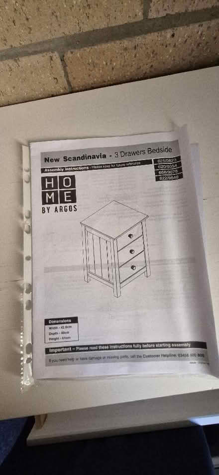 Photo of free Bedroom Drawers (Lenzie G66) #3