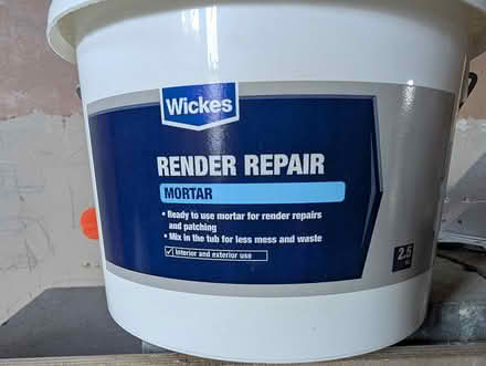 Photo of free Render repair mix 2.5kg (Seven Sisters N15) #1