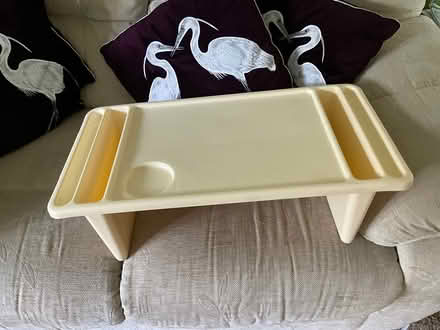Photo of free 2 plastic armchair food trays (Hertford SG14) #2