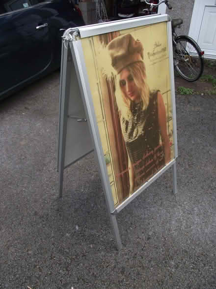Photo of free A-Board Display (Stoke Prior HR6) #2