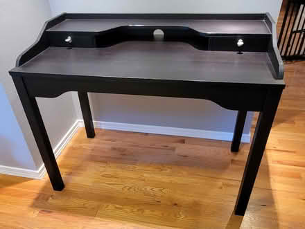 Photo of free Black Desk & 2 Lamps (Bellevue-Redmond) #2