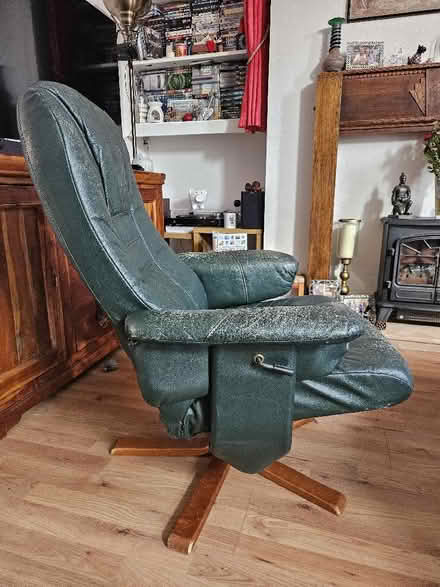 Photo of free Green Recliner Swivel Chair (Wesham PR4) #2