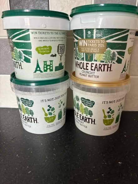 Photo of free Empty peanut butter tubs (S8 - Woodseats) #1