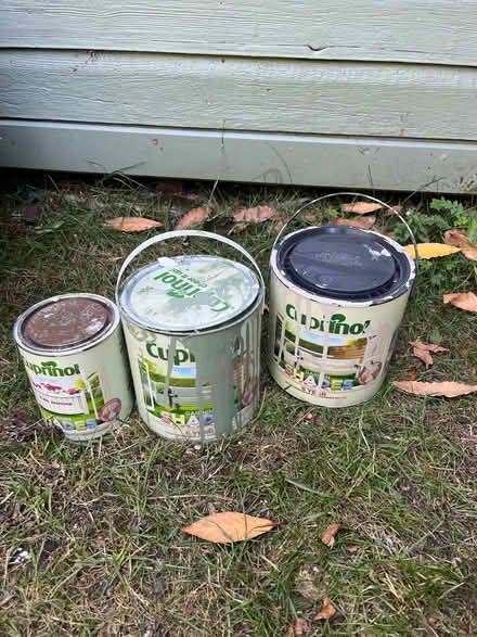 Photo of free 2x tins of garden furniture paint (New Marston OX3) #1