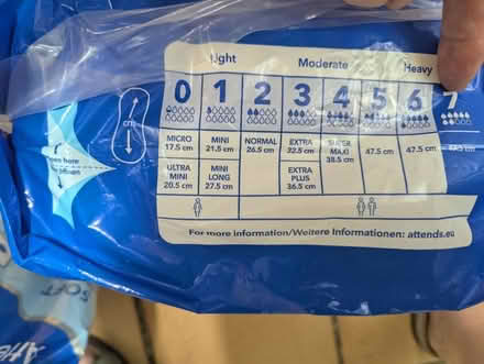 Photo of free Adult incontenence pads (HA6 Northwood) #2