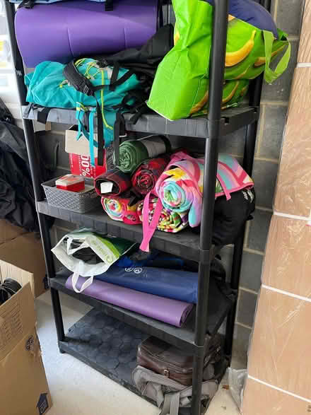 Photo of free Plastic shelving unit (Sandal WF2) #1