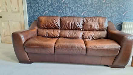 Photo of free Two leather sofas (Colchester CO4) #1