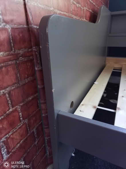 Photo of free Single bed frame (Middlewood S6) #3