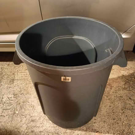 Photo of free Heavy Plastic Trash Can (Ridgefield Park) #2