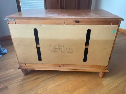 Photo of free solid wood TV stand cabinet (maple leaf lake city way) #3
