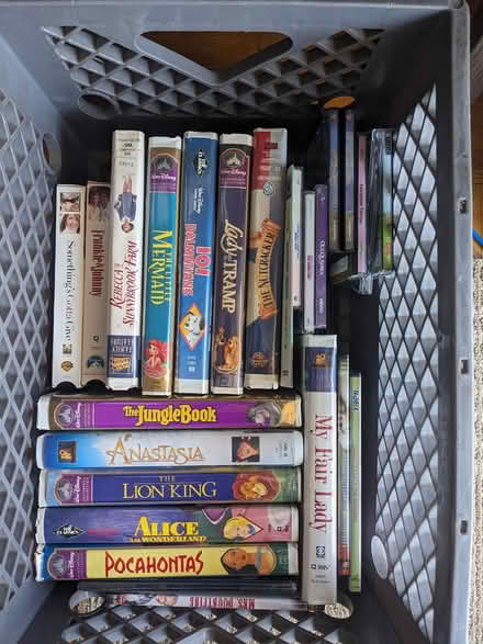 Photo of free VHS Disney tapes (Friendship Heights 20815) #1